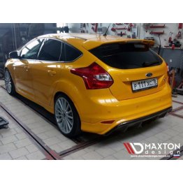 Накладка на задний бампер RS 2015 Look на Ford Focus III